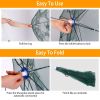 Foldable Fishing Bait Net Trap Crab Net Shrimp Minnow Crawdad Fish Cast Dip Cage Mesh Automatic Contraction