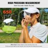 VEVOR Golf Rangefinder, 650 Yards Laser Golfing Hunting Range Finder, 6X Magnification Distance Measuring