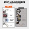 VEVOR Digital Crane Scale, 6600 lbs/3000 kg, Industrial Heavy Duty Hanging Scale with Remote Control, Cast Aluminum Case & LED Screen