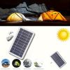 IAGREEA Solar Panel, 3W Portable Solar Charger, Small And Lightweight,4PCS, Suitable For Mountaineering Travel Outdoor Activities
