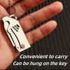Small steel cannon mini knife: sharp and durable, compact and easy to carry and store, multi-functional design