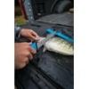 Realtree Stainless Steel Blade Fishing Fillet Knife 7-inch Length Black and Blue