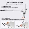 VEVOR Knife Sharpener Kit, 360° Rotation Flip Fixed Angle Knife Sharpening System with 12 Whetstones 120-10000 Grit