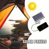 IAGREEA Solar Panel, 3W Portable Solar Charger, Small And Lightweight,4PCS, Suitable For Mountaineering Travel Outdoor Activities