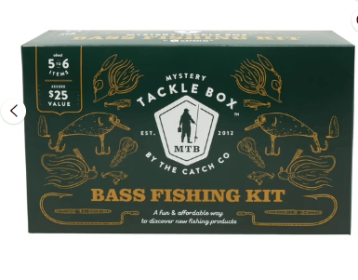 Mystery Tackle Box Regular Bass Fishing Lure Kit Freshwater, 1-Count