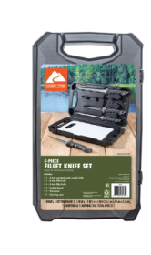 Ozark Trail 5 Piece Fish Fillet Knife Multi Set