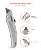 VEVOR Utility Knife Retractable Box Cutter with SK5 Sharp Blades Quick Change