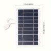 IAGREEA Solar Panel, 2W Portable Solar Charger, Small And Lightweight, 4PCS, Suitable For Mountaineering Travel Outdoor Activities