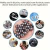 Xemussa 500pcs 7.938mm Carbon Steel Bearing Balls Precision Balls ,suitable for slingshots and bicycle bearings, durable outdoor leisure accessories