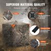 VEVOR Hunting Blind, 270° See Through Ground Blind, 1-2 Person Pop Up Deer Blind for Hunting with Carrying Bag, Portable Resilient Hunting Tent