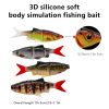 Paddle Tail Swimbait with jig Hook,Fishing Lures for Bass Trout Swimbaits,Soft Fishing Lures jig Heads,Slow Sinking Bait for Freshwater Saltwater