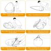 Pop Up Beach Tent Sun Shade Shelter Anti-UV Automatic Waterproof Tent Canopy for 2/3 Man w/ Net Window Storage Bag for Outdoor Beach Camping Fishing P